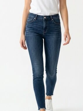 Liverpool Los Angeles Hi-Rise Ankle Jeans Walcott Dark Wash Eco-Logical LM2368EP
